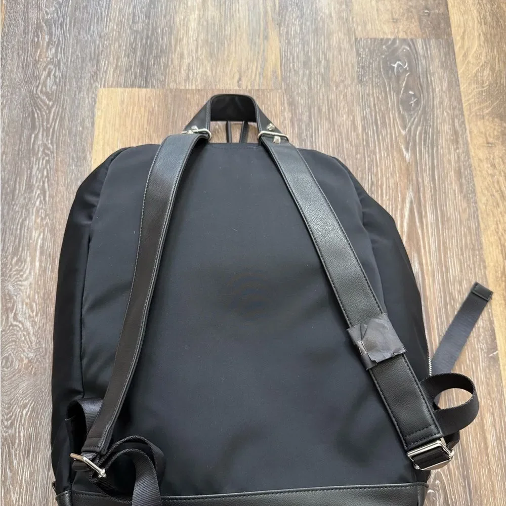 Haerfest x Mercedes-Benz Limited Edition Black Nylon Leather Backpack